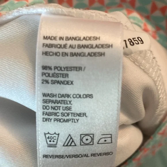 IZOD golf skort size 16 with free XL tangerine top - Picture 10 of 12